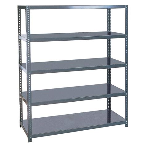 grey metal mail box shelves|Gray Shelves & Shelving at Lowes.com.